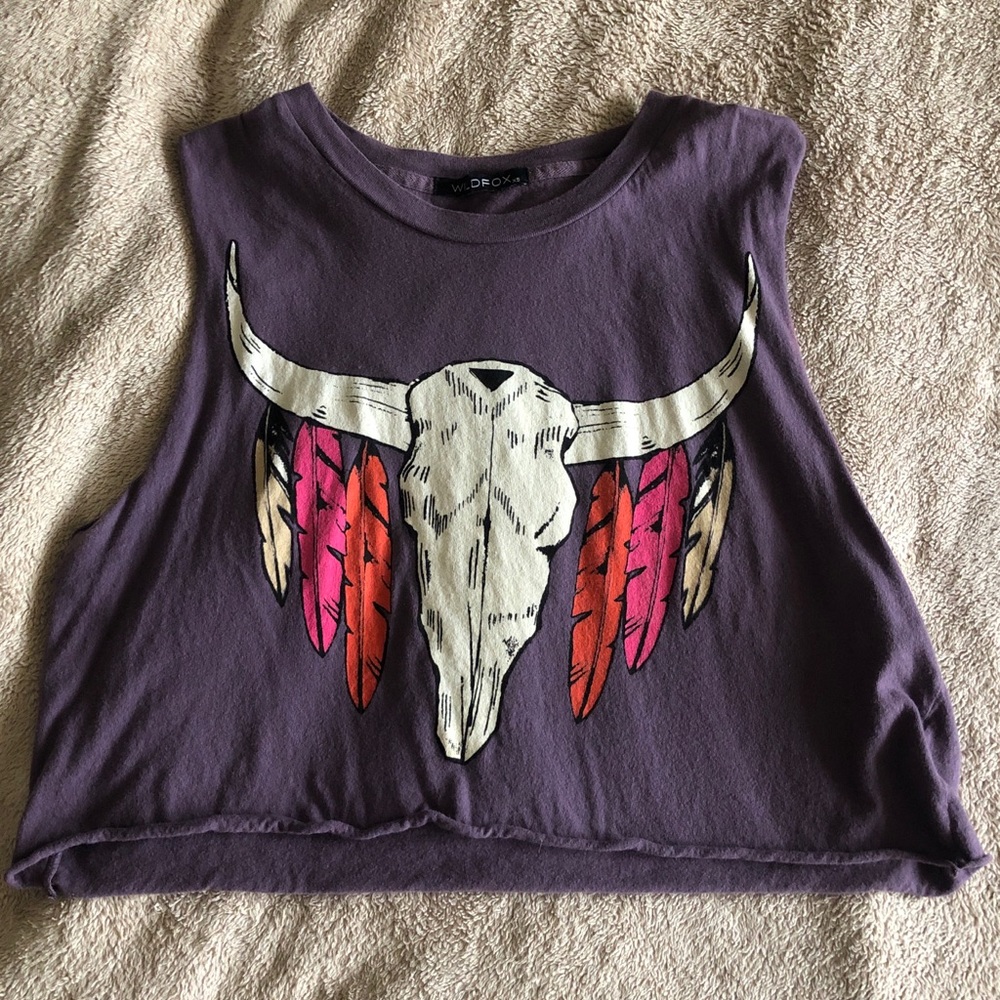 Wildfox Couture crop top
